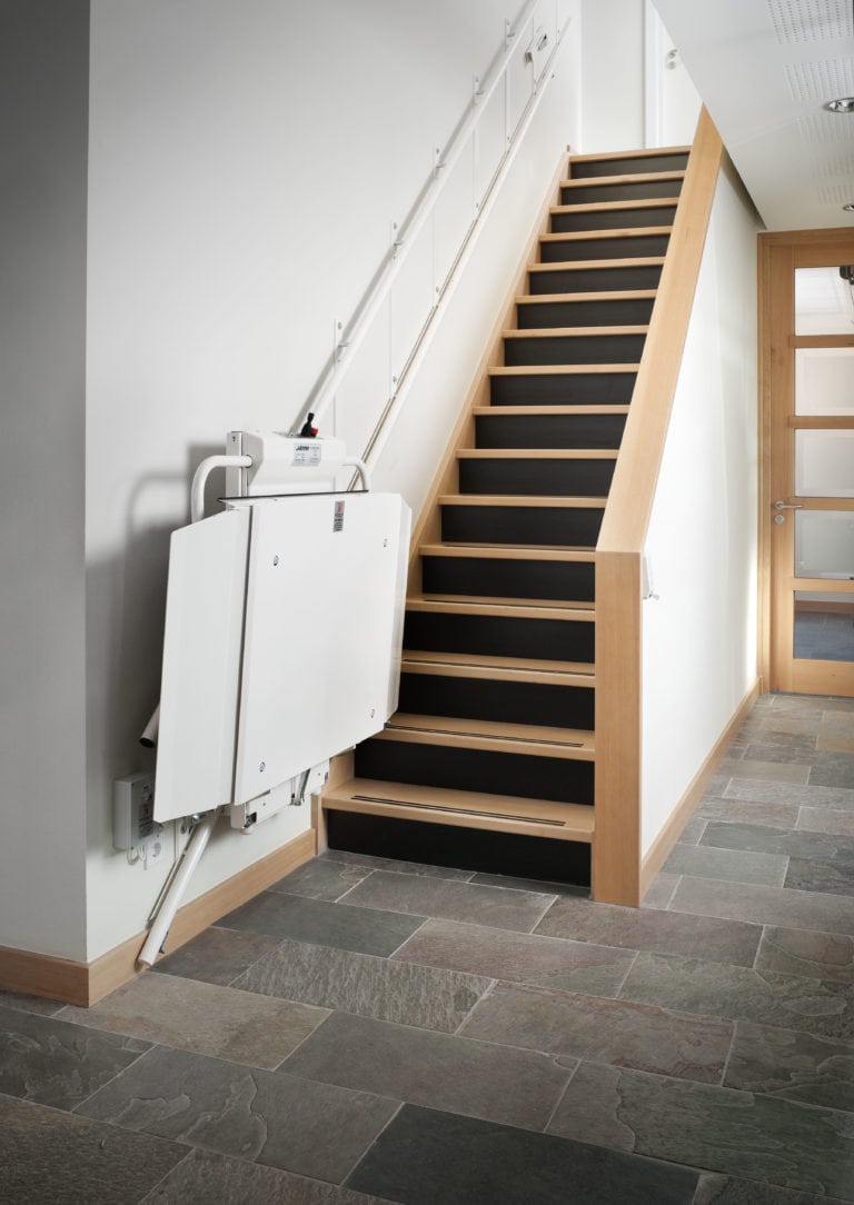 Delta platform stairlift (42) Terry Lifts