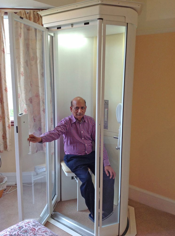 MrGuptainLifestyleDomesticLiftElevatorBedroom Terry Lifts