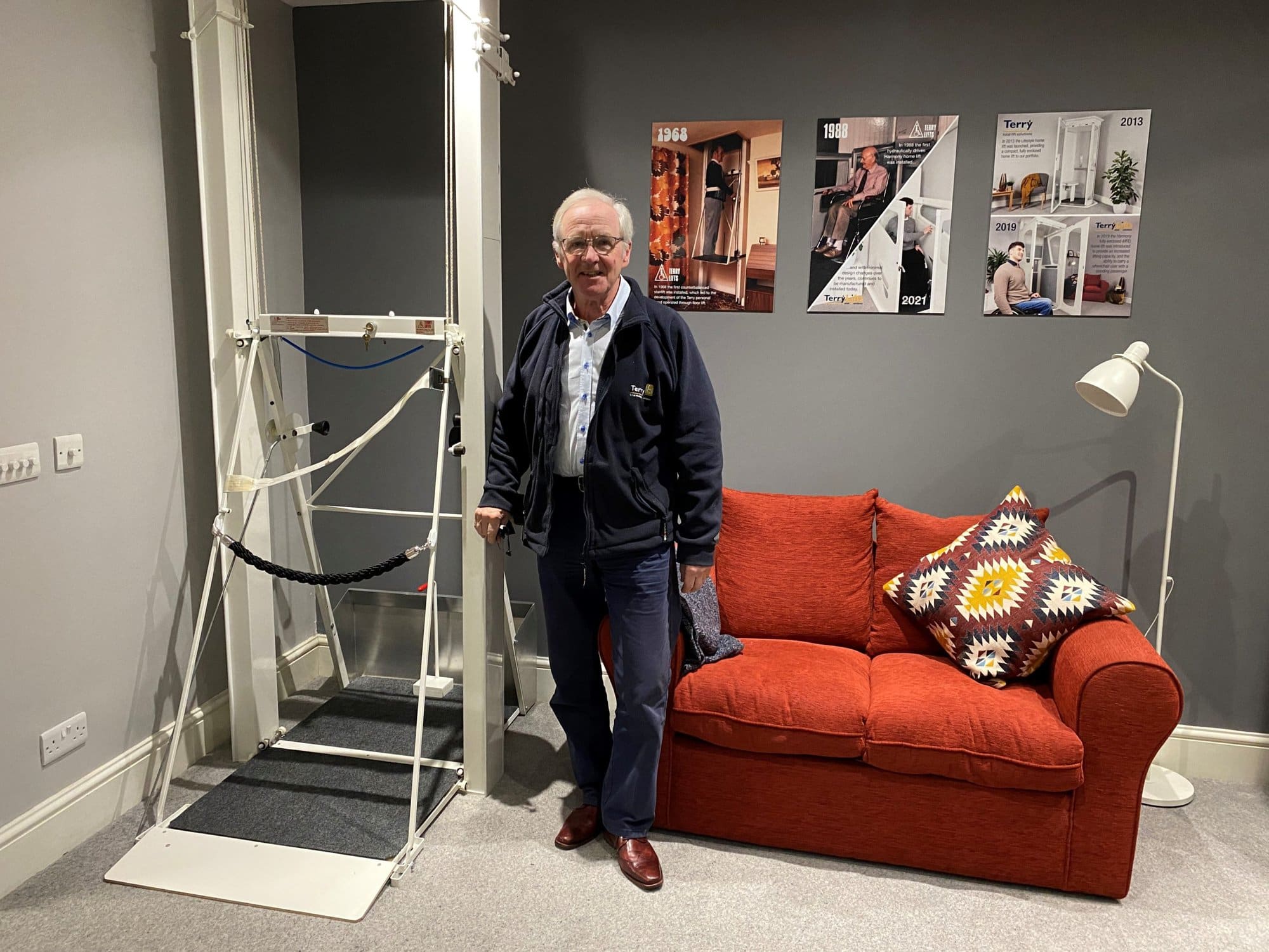 Peter with the TPL Terry Lifts